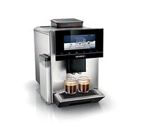 Siemens Máquina automática de café EQ900 TQ903D03, control por aplicación, pantalla táctil intuitiva, modo barista, AromaBoost, reducción de ruido, trituradora premium, limpieza automática de vapor,