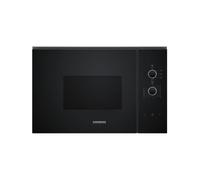 SIEMENS MICROONDAS INTEG 20LT VIDRO PRETO