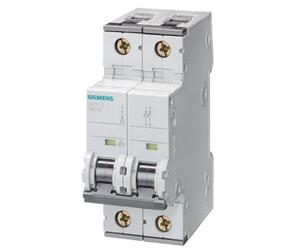 Siemens Miniature circuit breaker 400 V 6 kA, 2-po 4001869246468