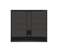 Piano cottura a induzione 60 cm - SIEMENS - 4 fuochi - 59,2 x 52,2 cm - Nero - IQ700 - EX651LYC1F