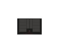 Siemens placa de inducción 7400w 4 fuegos inox/negro ex851lyc1f