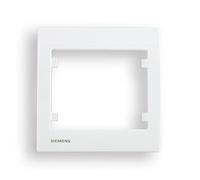 Siemens - Placa simple blanco Delta Iris Siemens