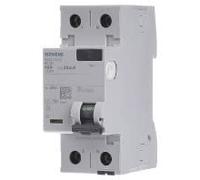 Siemens sentron - Interruptor diferencial tipo-f 40a 1+neutro 30ma 230v 2 módulos