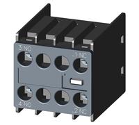 Siemens SIRIUS 3RH29111NF11 Bloque de contacto auxiliar de estado sólido, estilo IEC, 1NO+1NC, montaje frontal, para uso con 3RT2/3RH2 tamaño S00-S3, terminal de tornillo