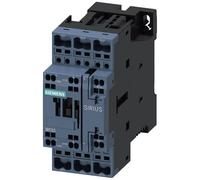 Siemens SIRIUS 3RT2 - Contador de potencia (34 V, 3 pines, 690 V/7 A, 7,5 kW, 1 NO (cierre) + 1 NC (abridor)