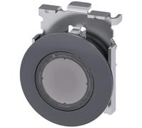 Siemens sirius atc - Pulsador lámpara señalización redondo metalico/a mate transparente anilla/o fron