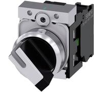 Siemens sirius atc - Selector negro blanco o-i sostenido 90o 1na tornillo