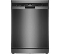 Siemens SN23EC03ME - Lavavajillas 14 servicios Acero negro cepillado antihuellas