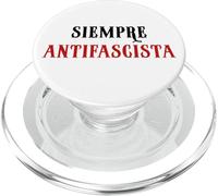 Siempre Antifascista Resist Anti Fascism Fight Pro Democracy PopSockets PopGrip para MagSafe