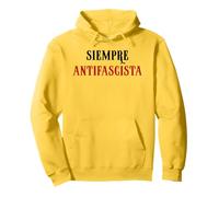 Siempre Antifascista Resist Anti Fascism Fight Pro Democracy Sudadera con Capucha