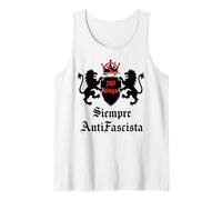 Siempre Antifascista Resist Anti Fascism US No Kings Protest Camiseta sin Mangas