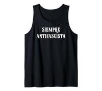 Siempre Antifascista Resist Fascism Protest No Kings America Camiseta sin Mangas
