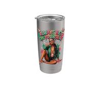 Siempre apuesta por ti mismo Mujeres negras Orgullo afroamericano Vaso térmico de acero inoxidable de doble pared