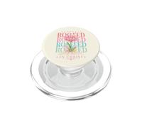Siempre arraigado en Cristo Floral Fe Cristiana Flor Primavera PopSockets PopGrip para MagSafe