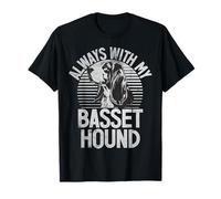 Siempre con mi Basset Hound Camiseta