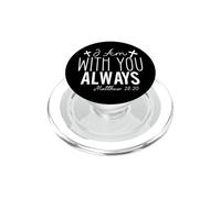 Siempre Contigo - Mateo 28:20 Mensaje de Fe PopSockets PopGrip para MagSafe