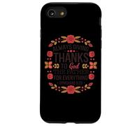 Siempre Dando Gracias a Dios Padre por Todo Carcasa para iPhone SE (2020) / 7/8