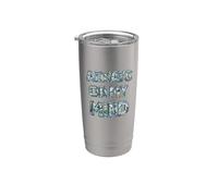 Siempre en mi mente, jefe, dinero en mi mente, obtener dinero, ajetreo Vaso térmico de acero inoxidable de doble pared
