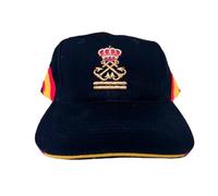 Siempre en tu mano Gorra Bandera España Bordado Patrón de Yate Color Azul Marino