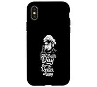 Siempre Escucha lo Que Dice el Doctor, Bebedor de Whisky Divertido Carcasa para iPhone X/XS