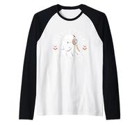 Siempre escuché y Nunca Visto Dispatch, Espeluznante Fantasma de Halloween Camiseta Manga Raglan