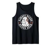 Siempre escuché y Nunca Visto Dispatch, Espeluznante Fantasma de Halloween Camiseta sin Mangas