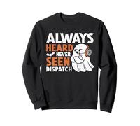 Siempre escuché y Nunca Visto Dispatch, Espeluznante Fantasma de Halloween Sudadera