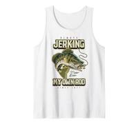 Siempre estoy sacudiendo mi caña de pesca Funny Birthding Camiseta sin Mangas