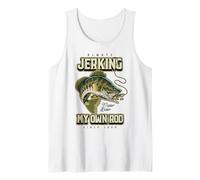 Siempre estoy sacudiendo mi caña de pesca Funny Birthing Camiseta sin Mangas