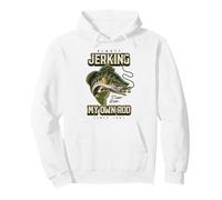 Siempre Estoy sacudiendo mi caña de Pesca Funny Birthing Sudadera con Capucha