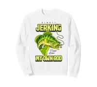 Siempre Estoy sacudiendo mi caña Divertido Maestro de Pesca Sudadera