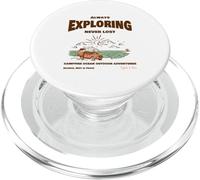 Siempre explorando Nunca perdido fogata océano Aventura al Aire Libre PopSockets PopGrip para MagSafe