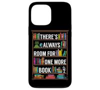 Siempre hay espacio para un amante de los libros más leyendo Bookworm Carcasa para iPhone 13 Pro Max