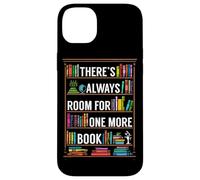 Siempre hay espacio para un amante de los libros más leyendo Bookworm Carcasa para iPhone 14 Plus