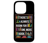 Siempre hay espacio para un amante de los libros más leyendo Bookworm Carcasa para iPhone 14 Pro