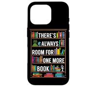 Siempre hay espacio para un amante de los libros más leyendo Bookworm Carcasa para iPhone 16 Pro