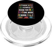 Siempre hay espacio para un amante de los libros más leyendo Bookworm PopSockets PopGrip para MagSafe