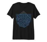 Siempre Hay más por Descubrir Curiosity Adventure Quote Camiseta Premium