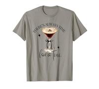 Siempre Hay Tiempo para un Tini Espresso Martini Time Vintage Camiseta