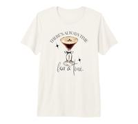 Siempre Hay Tiempo para un Tini Espresso Martini Time Vintage Camiseta Premium