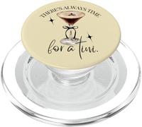 Siempre Hay Tiempo para un Tini Espresso Martini Time Vintage PopSockets PopGrip para MagSafe