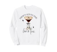Siempre Hay Tiempo para un Tini Espresso Martini Time Vintage Sudadera