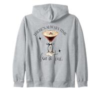 Siempre Hay Tiempo para un Tini Espresso Martini Time Vintage Sudadera con Capucha