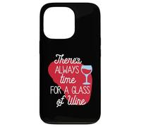 Siempre hay tiempo para una copa de vino Carcasa para iPhone 13 Pro