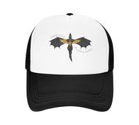 Siempre lo Sabe: Arte Inspirado en la Cuarta ala, Viaje de Malla, Gorras de béisbol, Hombres, Acampada, Protector Solar Femenino de Playa, Gorra de Camionero