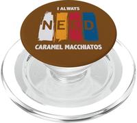 Siempre Necesito Caramel Macchiato PopSockets PopGrip para MagSafe