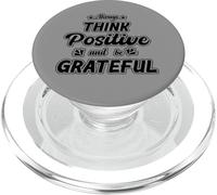 Siempre Piensa en Positivo y sé Agradecido - Inspirador PopSockets PopGrip para MagSafe