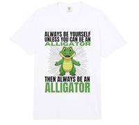 Siempre sé tú Mismo a Menos Que Puedas ser un cocodrilo Comfort Colors Adult Heavyweight T-Shirt