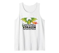 Siempre sé tú Mismo a Menos Que Puedas ser un dragón Camiseta sin Mangas