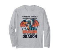 Siempre sé tú Mismo a Menos Que Puedas ser un dragón Manga Larga